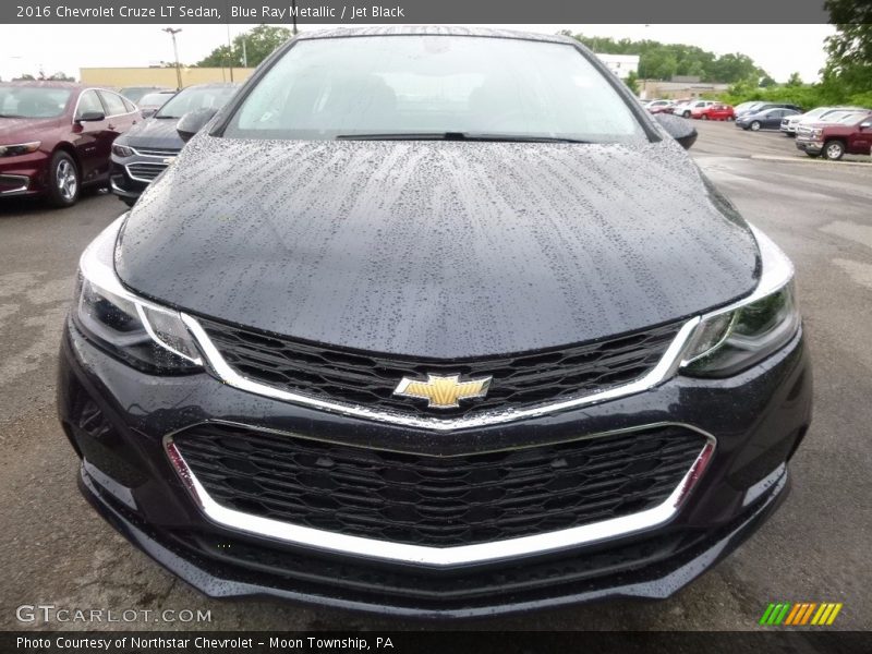 Blue Ray Metallic / Jet Black 2016 Chevrolet Cruze LT Sedan