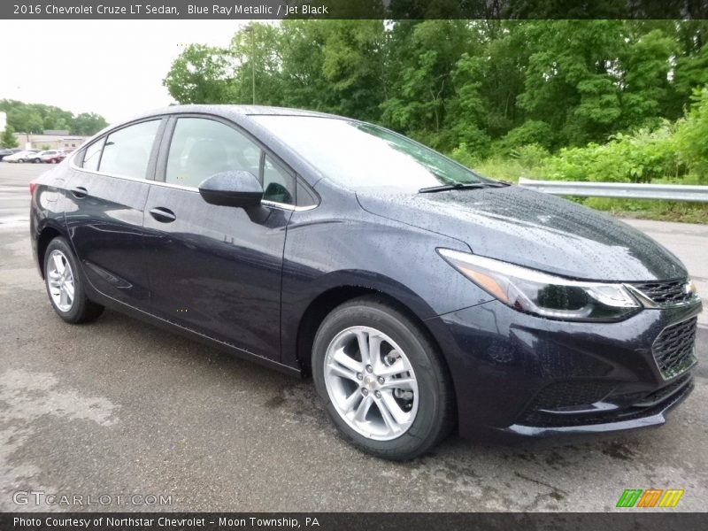 Blue Ray Metallic / Jet Black 2016 Chevrolet Cruze LT Sedan