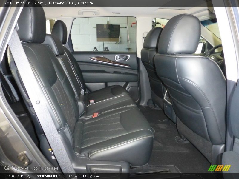 Diamond Slate / Graphite 2013 Infiniti JX 35 AWD