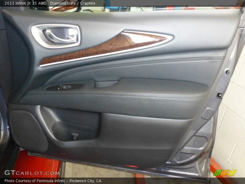 Diamond Slate / Graphite 2013 Infiniti JX 35 AWD