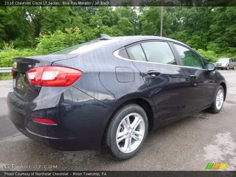 Blue Ray Metallic / Jet Black 2016 Chevrolet Cruze LT Sedan
