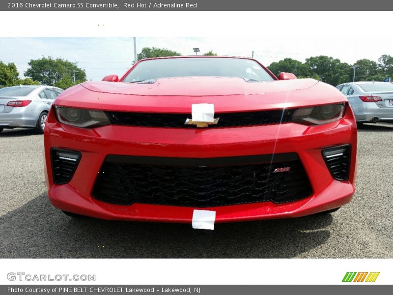 Red Hot / Adrenaline Red 2016 Chevrolet Camaro SS Convertible