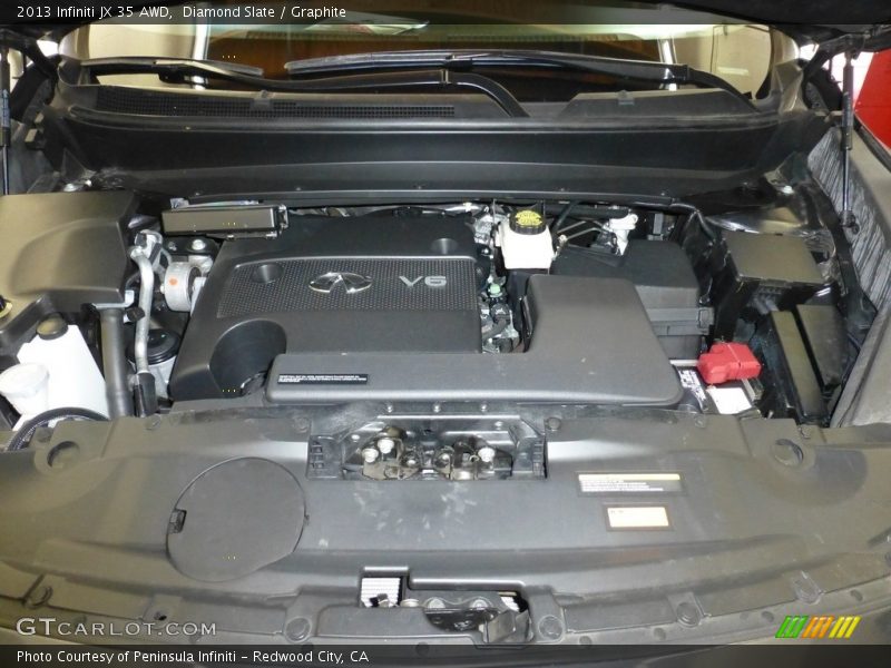 Diamond Slate / Graphite 2013 Infiniti JX 35 AWD