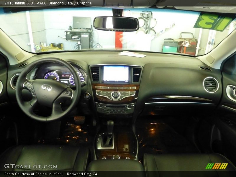 Diamond Slate / Graphite 2013 Infiniti JX 35 AWD
