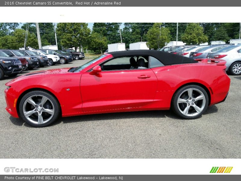  2016 Camaro SS Convertible Red Hot