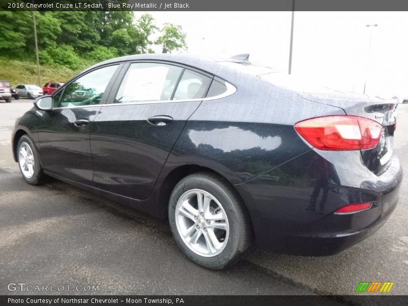 Blue Ray Metallic / Jet Black 2016 Chevrolet Cruze LT Sedan