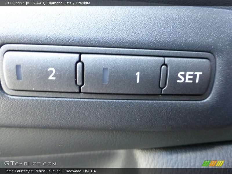 Diamond Slate / Graphite 2013 Infiniti JX 35 AWD