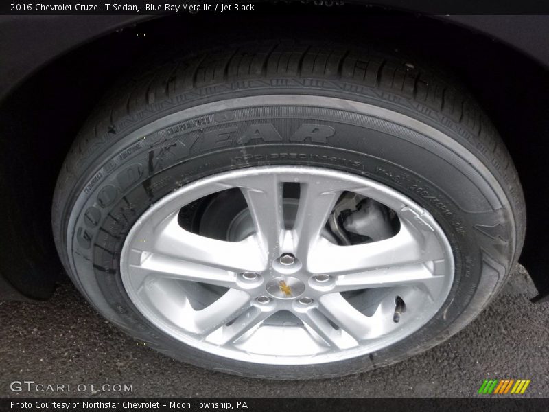 Blue Ray Metallic / Jet Black 2016 Chevrolet Cruze LT Sedan
