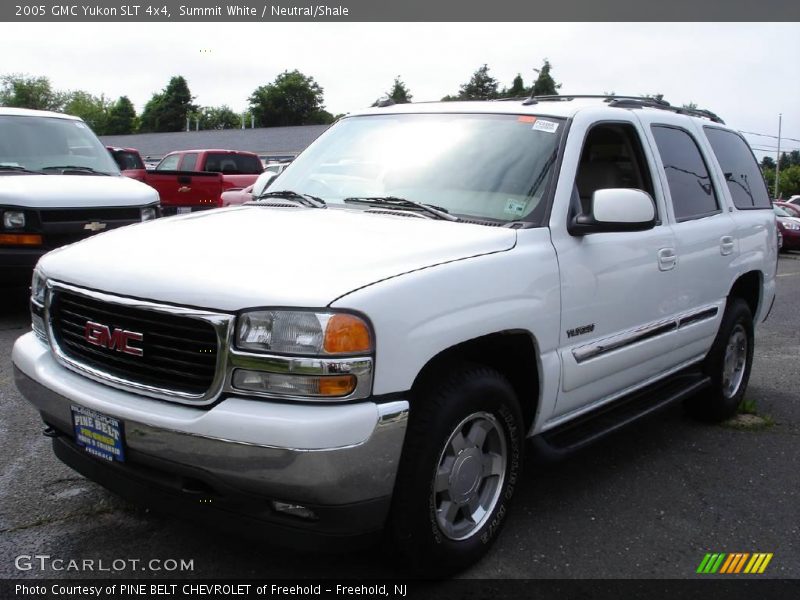 Summit White / Neutral/Shale 2005 GMC Yukon SLT 4x4
