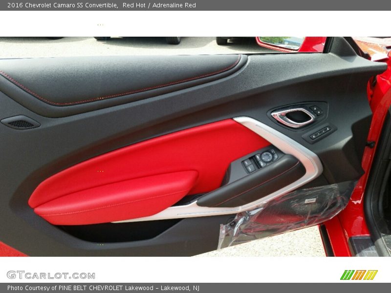 Red Hot / Adrenaline Red 2016 Chevrolet Camaro SS Convertible