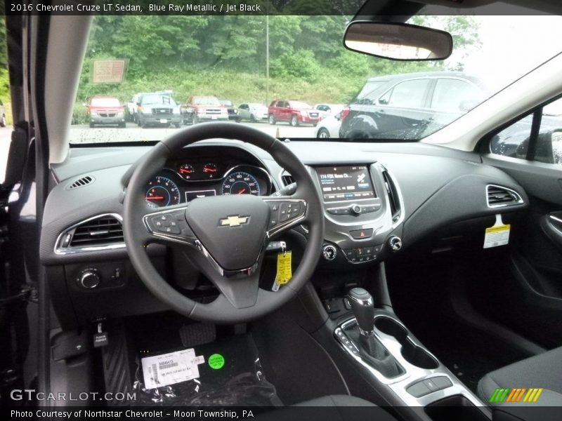 Blue Ray Metallic / Jet Black 2016 Chevrolet Cruze LT Sedan