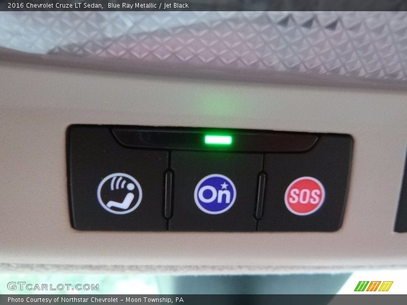 Blue Ray Metallic / Jet Black 2016 Chevrolet Cruze LT Sedan