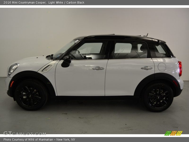 Light White / Carbon Black 2016 Mini Countryman Cooper