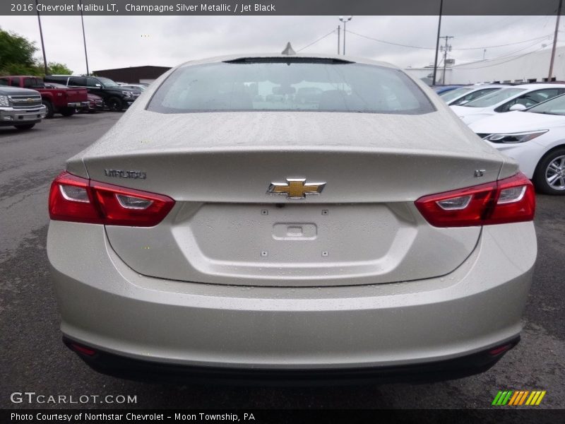 Champagne Silver Metallic / Jet Black 2016 Chevrolet Malibu LT