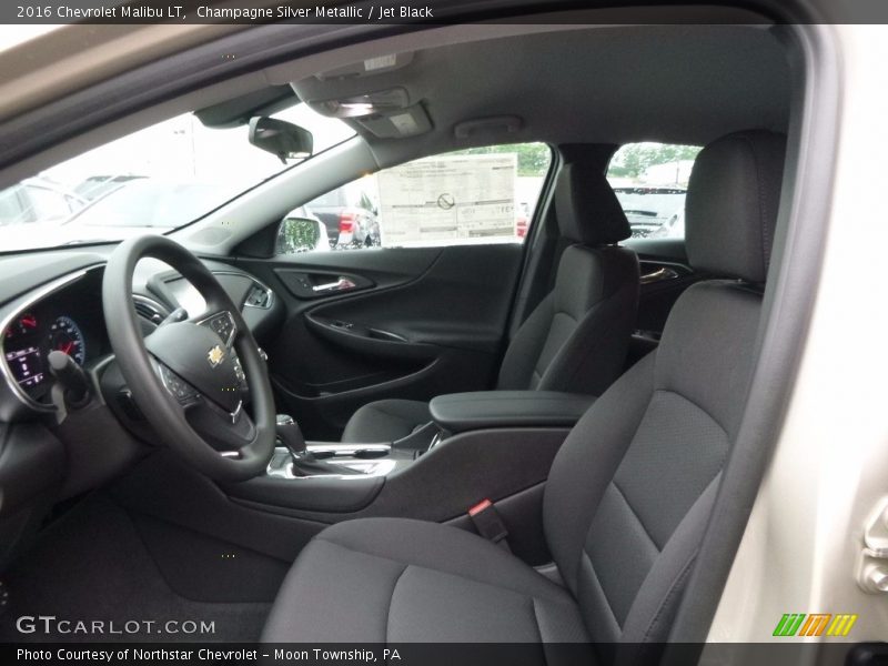 Champagne Silver Metallic / Jet Black 2016 Chevrolet Malibu LT