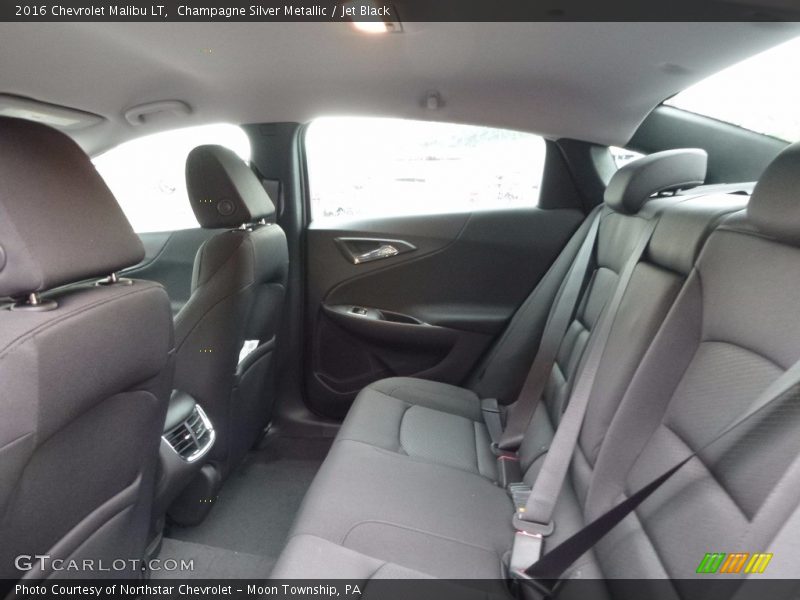 Champagne Silver Metallic / Jet Black 2016 Chevrolet Malibu LT