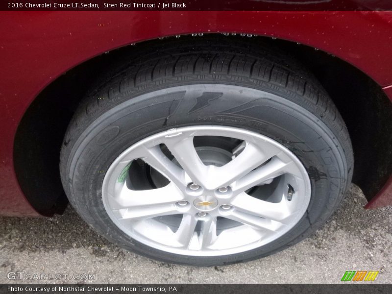 Siren Red Tintcoat / Jet Black 2016 Chevrolet Cruze LT Sedan