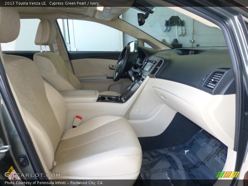 Cypress Green Pearl / Ivory 2013 Toyota Venza LE