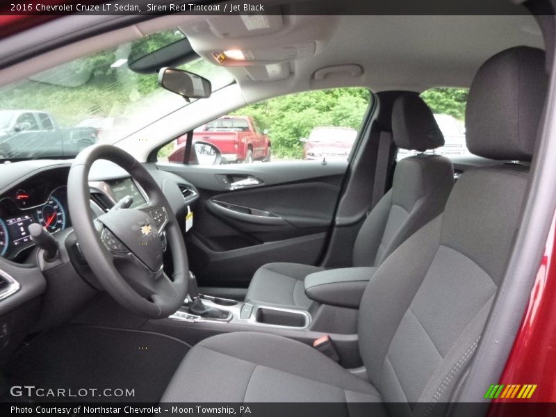 Siren Red Tintcoat / Jet Black 2016 Chevrolet Cruze LT Sedan