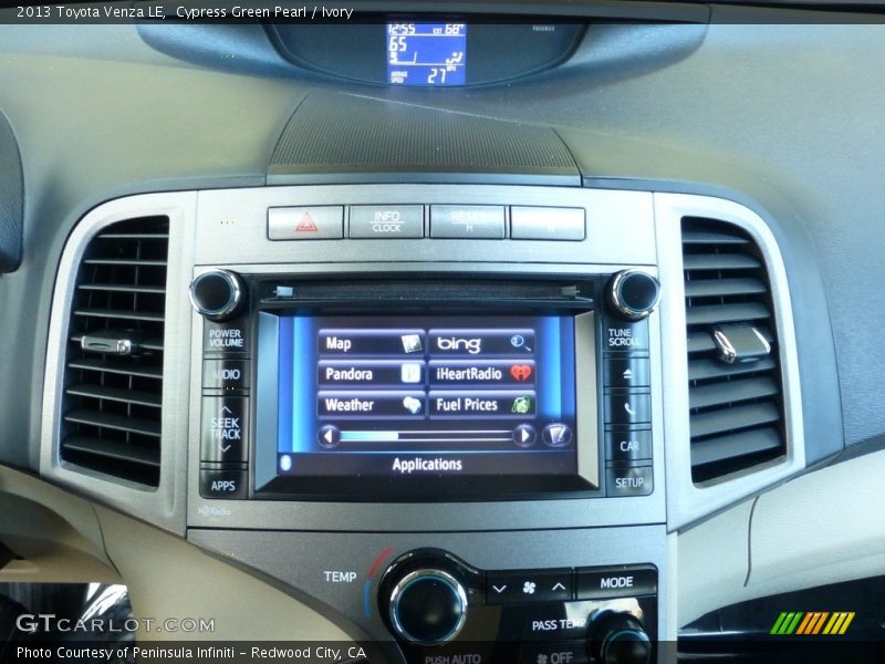 Cypress Green Pearl / Ivory 2013 Toyota Venza LE
