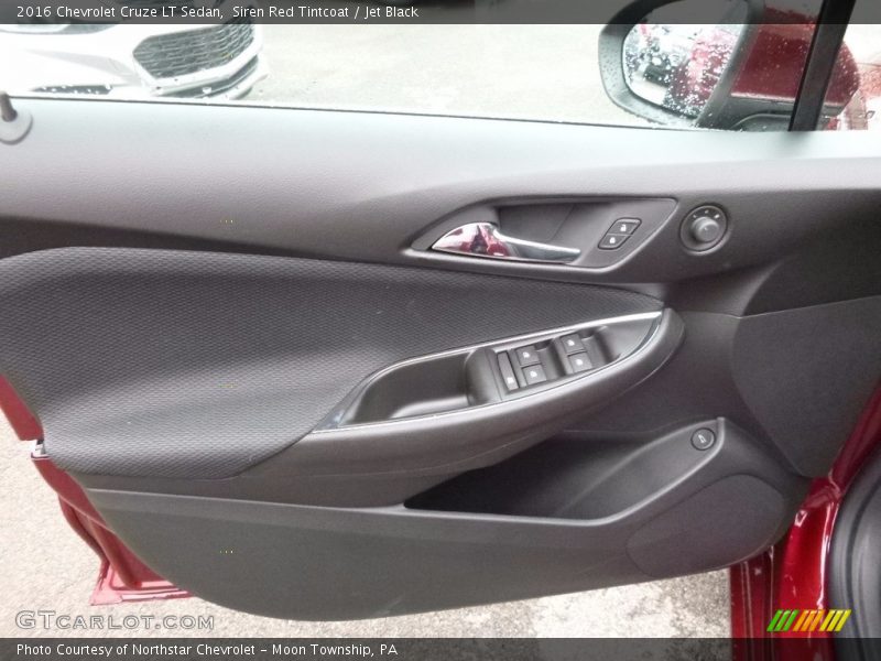 Siren Red Tintcoat / Jet Black 2016 Chevrolet Cruze LT Sedan
