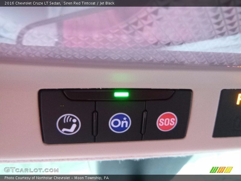 Siren Red Tintcoat / Jet Black 2016 Chevrolet Cruze LT Sedan