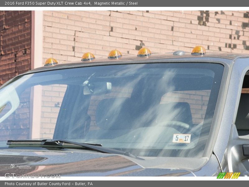 Magnetic Metallic / Steel 2016 Ford F350 Super Duty XLT Crew Cab 4x4