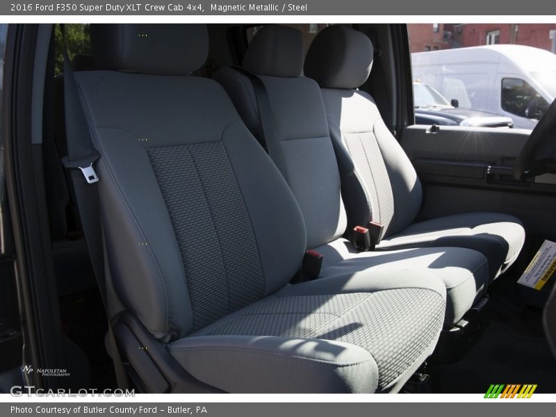 Magnetic Metallic / Steel 2016 Ford F350 Super Duty XLT Crew Cab 4x4
