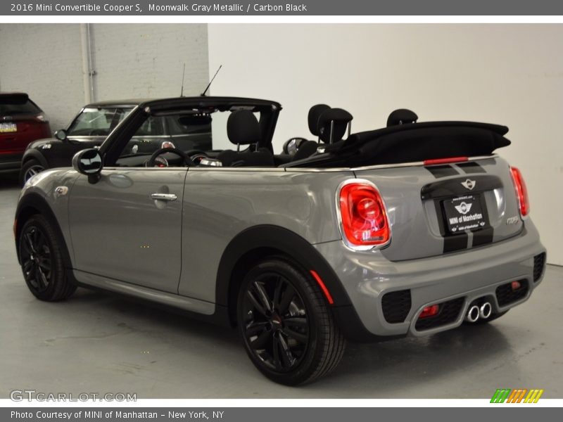 Moonwalk Gray Metallic / Carbon Black 2016 Mini Convertible Cooper S