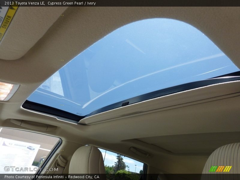 Cypress Green Pearl / Ivory 2013 Toyota Venza LE