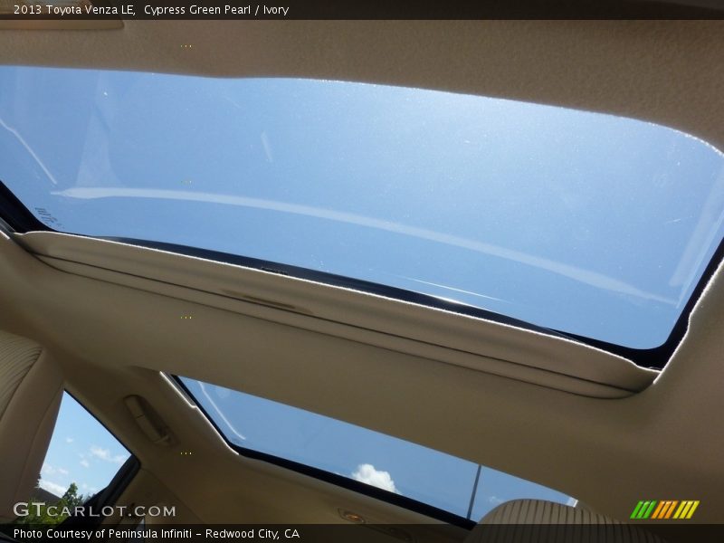 Cypress Green Pearl / Ivory 2013 Toyota Venza LE