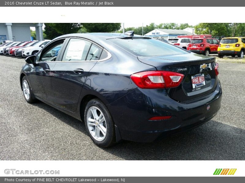 Blue Ray Metallic / Jet Black 2016 Chevrolet Cruze LT Sedan