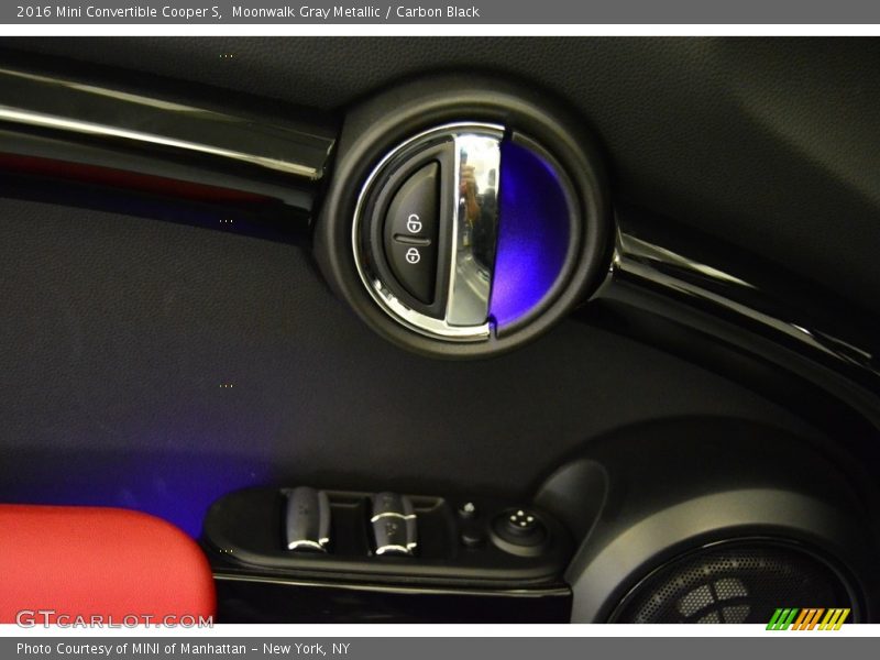 Moonwalk Gray Metallic / Carbon Black 2016 Mini Convertible Cooper S
