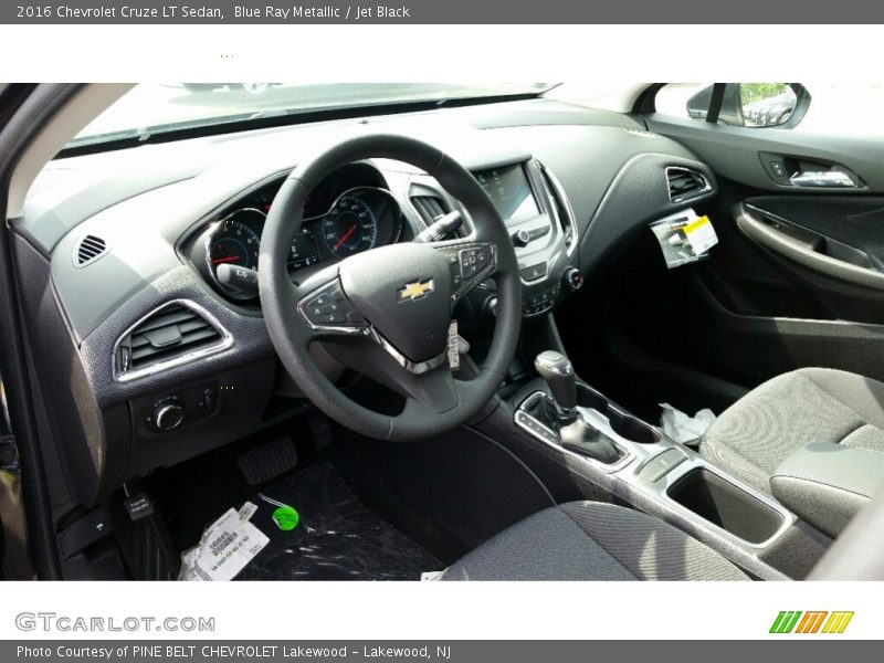 Blue Ray Metallic / Jet Black 2016 Chevrolet Cruze LT Sedan