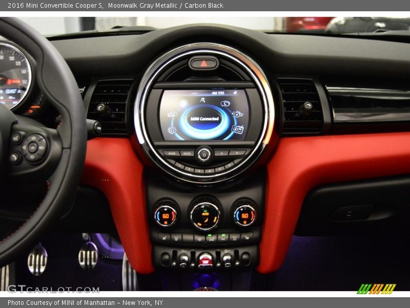 Moonwalk Gray Metallic / Carbon Black 2016 Mini Convertible Cooper S