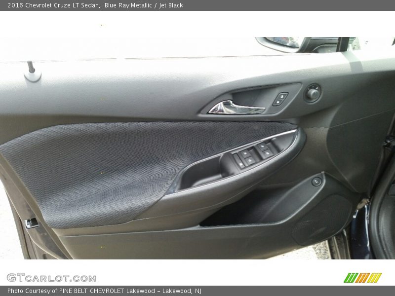 Blue Ray Metallic / Jet Black 2016 Chevrolet Cruze LT Sedan