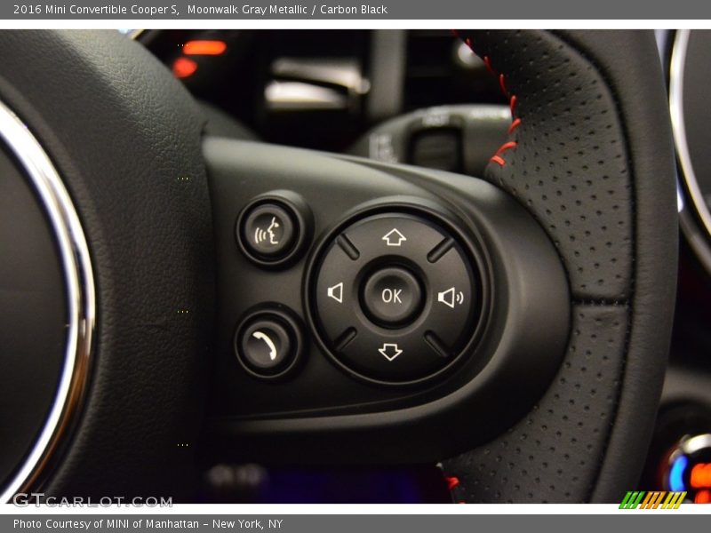 Moonwalk Gray Metallic / Carbon Black 2016 Mini Convertible Cooper S