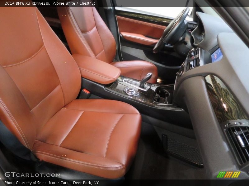  2014 X3 xDrive28i Chestnut Interior