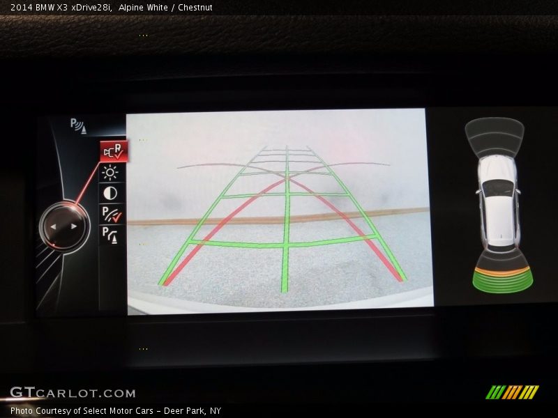 Alpine White / Chestnut 2014 BMW X3 xDrive28i