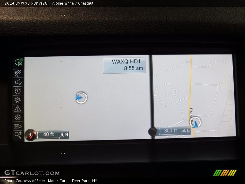 Alpine White / Chestnut 2014 BMW X3 xDrive28i