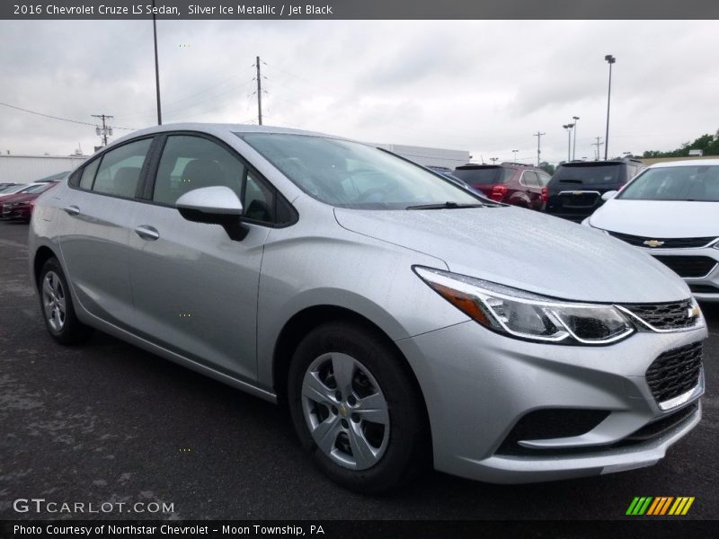 Silver Ice Metallic / Jet Black 2016 Chevrolet Cruze LS Sedan