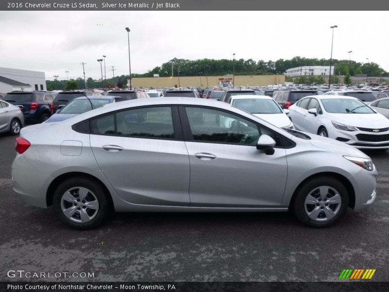 Silver Ice Metallic / Jet Black 2016 Chevrolet Cruze LS Sedan