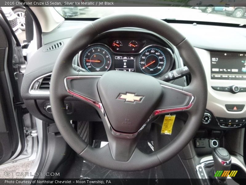 Silver Ice Metallic / Jet Black 2016 Chevrolet Cruze LS Sedan