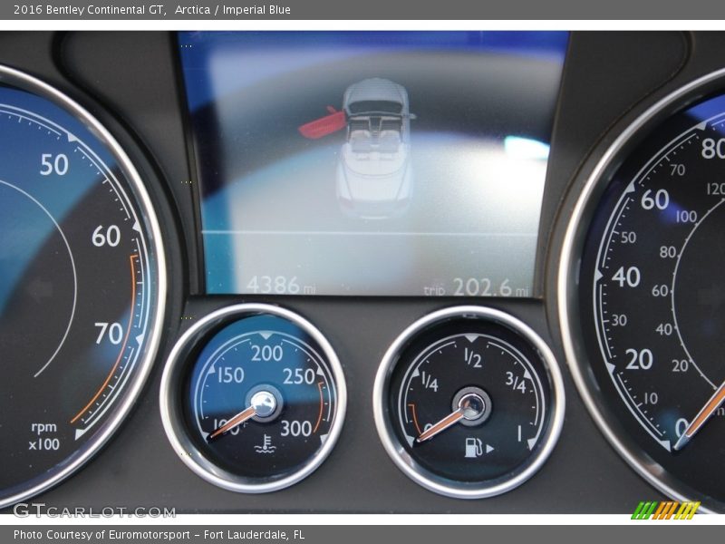  2016 Continental GT   Gauges