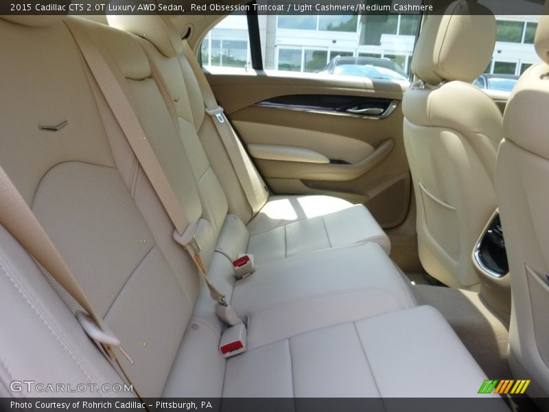 Red Obsession Tintcoat / Light Cashmere/Medium Cashmere 2015 Cadillac CTS 2.0T Luxury AWD Sedan