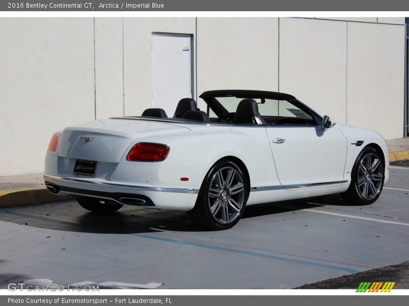 Arctica / Imperial Blue 2016 Bentley Continental GT