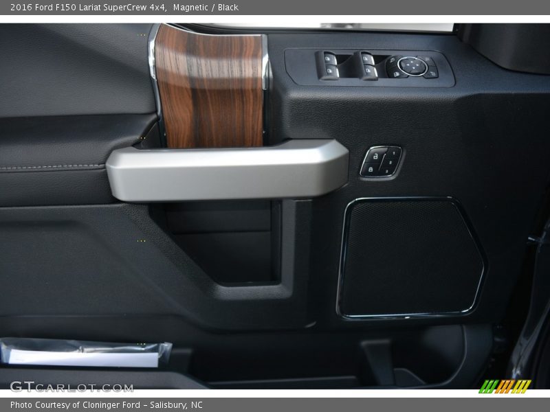 Magnetic / Black 2016 Ford F150 Lariat SuperCrew 4x4