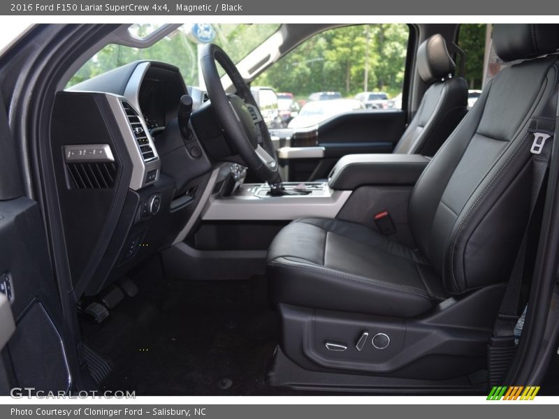 Magnetic / Black 2016 Ford F150 Lariat SuperCrew 4x4