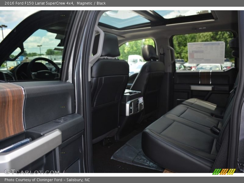 Magnetic / Black 2016 Ford F150 Lariat SuperCrew 4x4