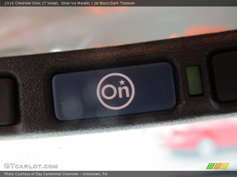 Silver Ice Metallic / Jet Black/Dark Titanium 2016 Chevrolet Sonic LT Sedan